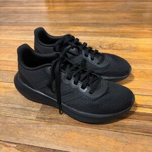Adidas Women’s Run Falcon 3.0 Sneakers in Black Size 8